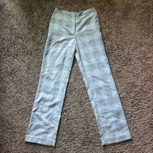 H&M Plaid Business Pants